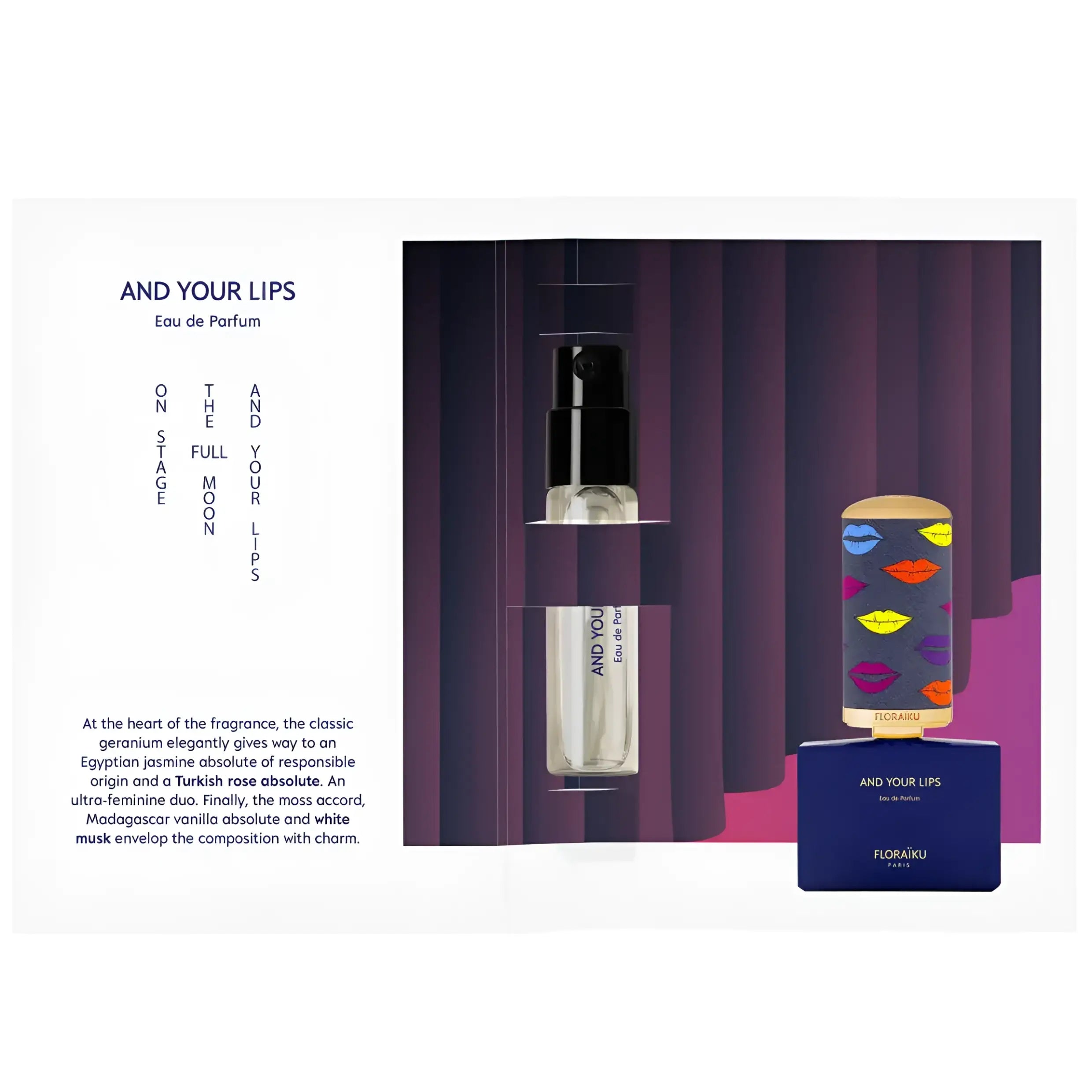 Floraïku Paris | AND YOUR LIPS - Sample (100% off)