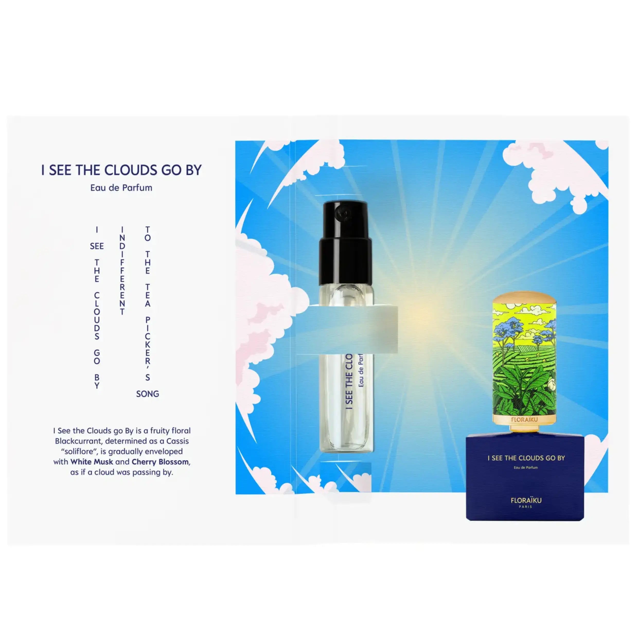 Floraïku Paris | BOUTIQUE I SEE THE CLOUDS GO BY - Sample