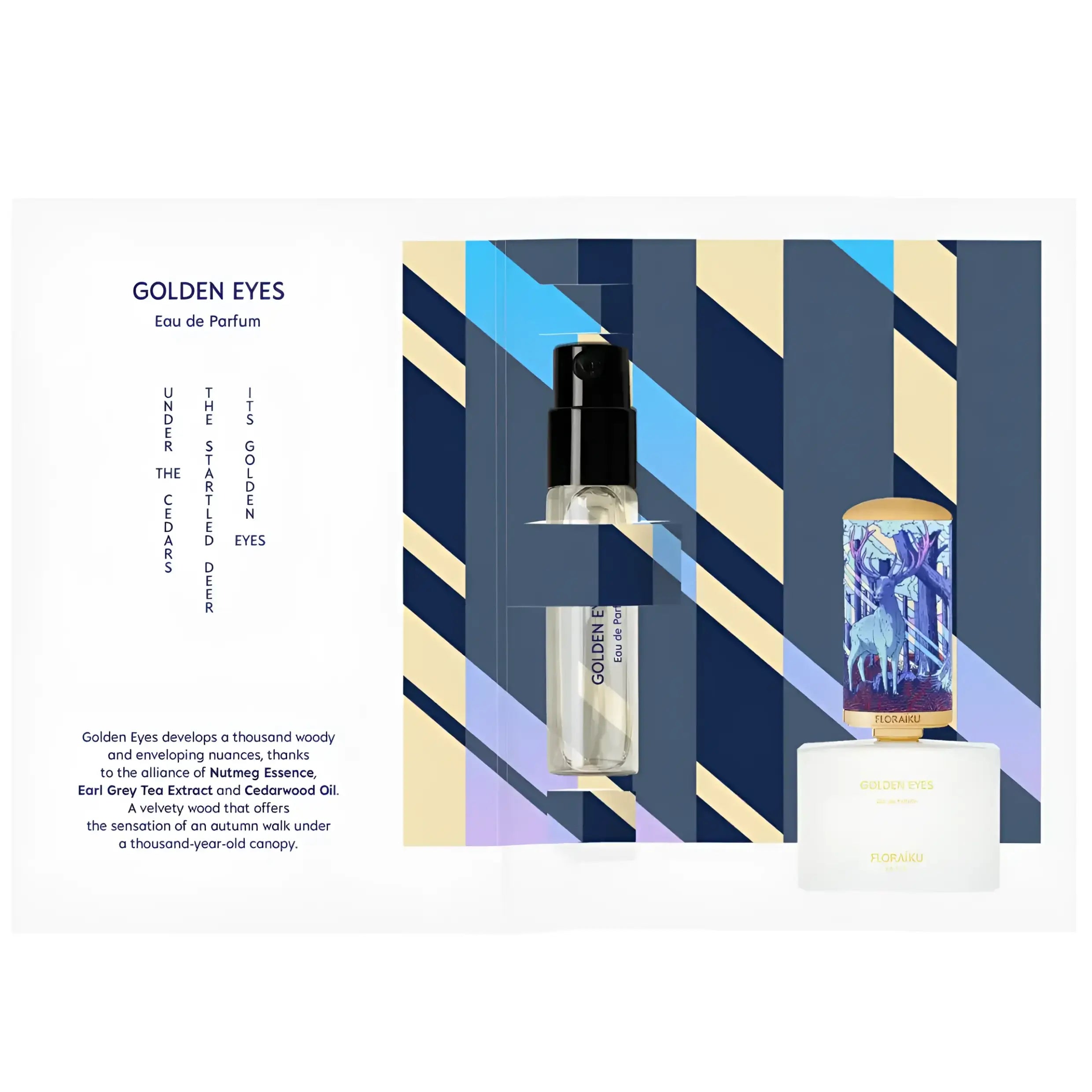 Floraïku Paris | GOLDEN EYES - Sample (100% off)
