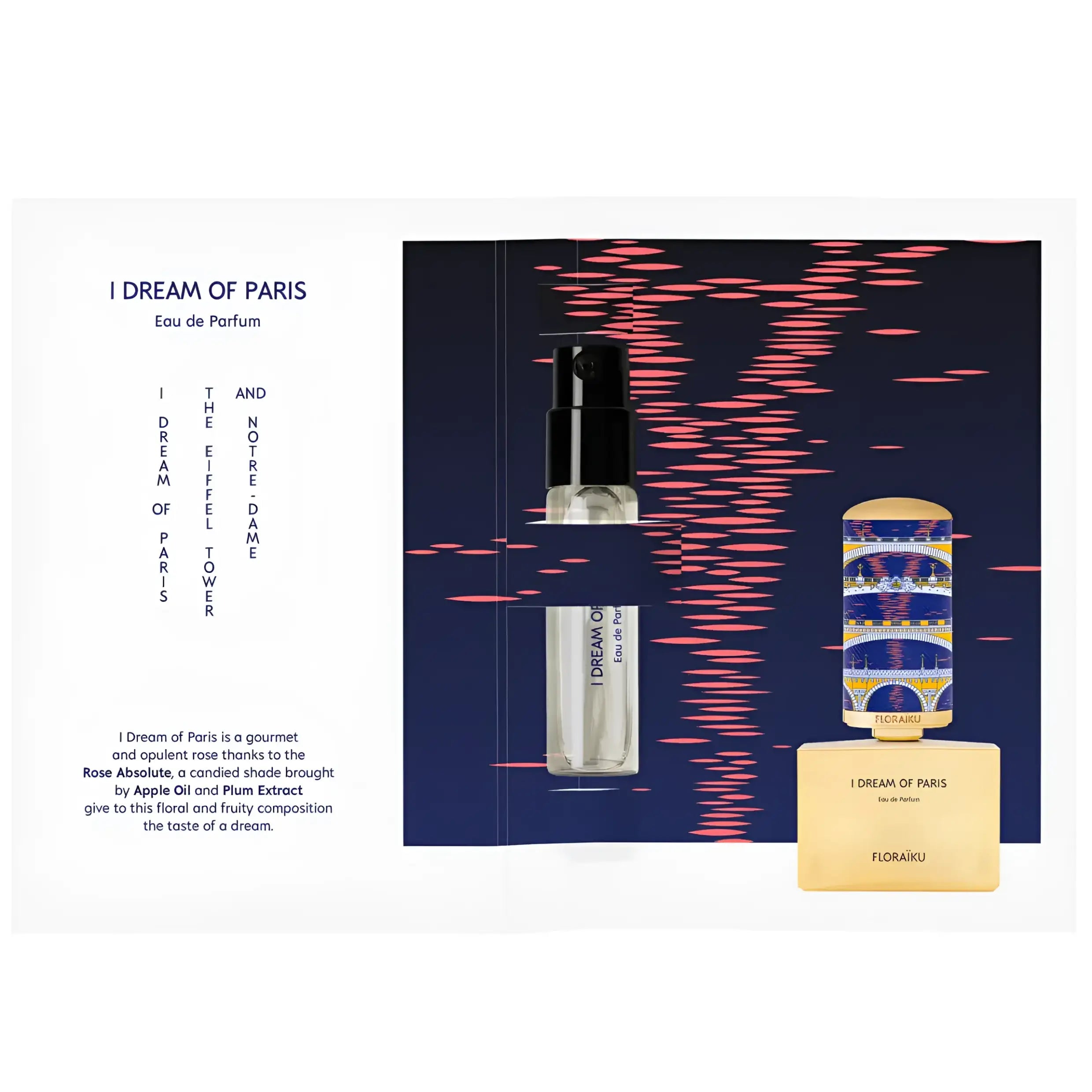 Floraïku Paris | I DREAM OF PARIS - Sample (100% off)