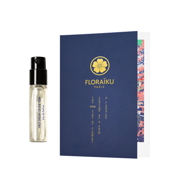 floraiku.com | FIRST DREAM OF THE YEAR - Echantillon 1.5mL - Eau 