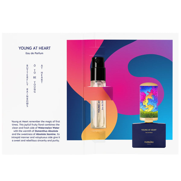 floraiku.com | YOUNG AT HEART - Echantillon 1.5mL - Eau de Parfum