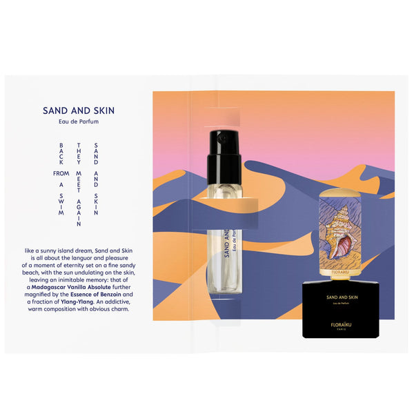 floraiku.com | SAND AND SKIN - Sample - Eau de Parfum